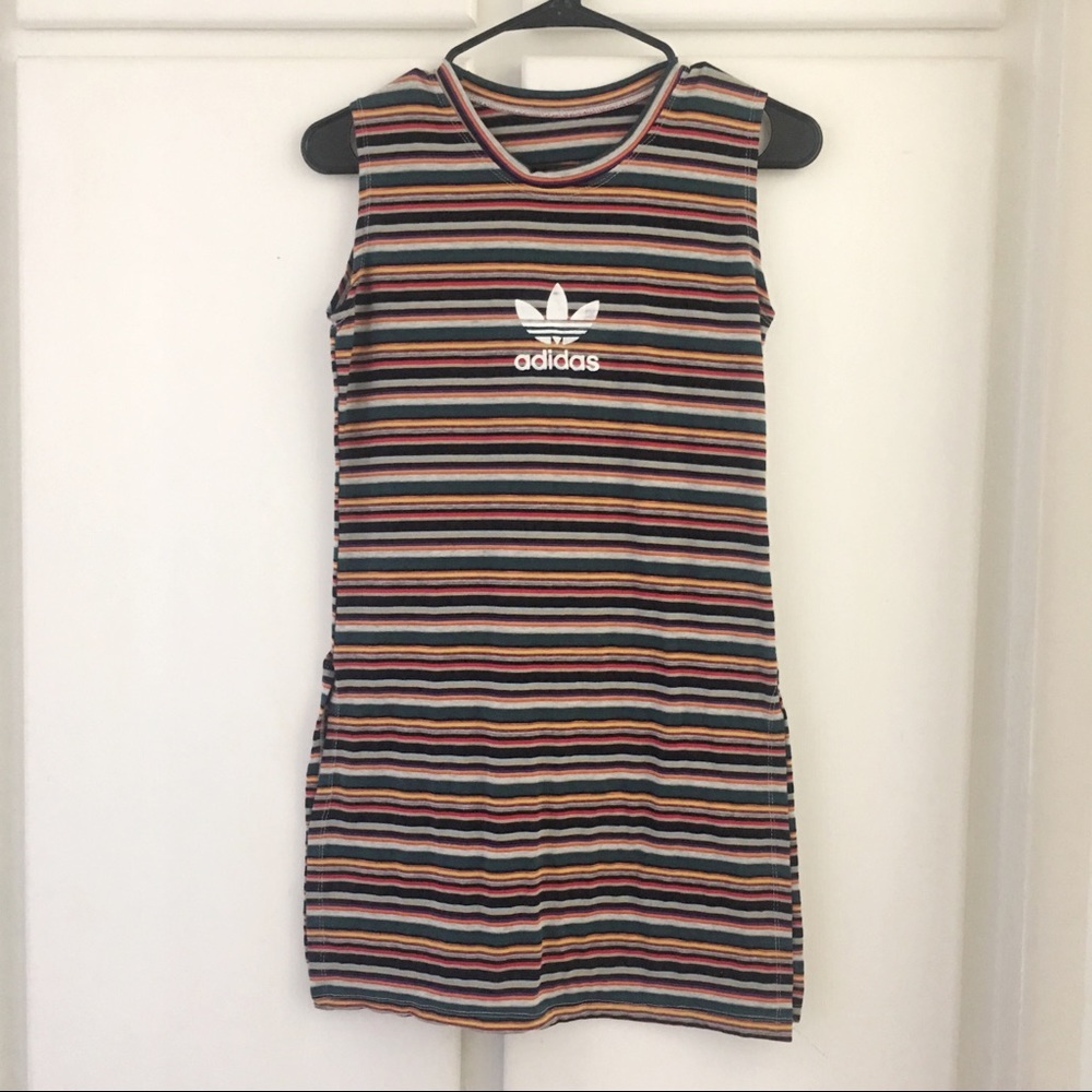 🚫SOLD🚫 Kids Adidas Side Slit Dress